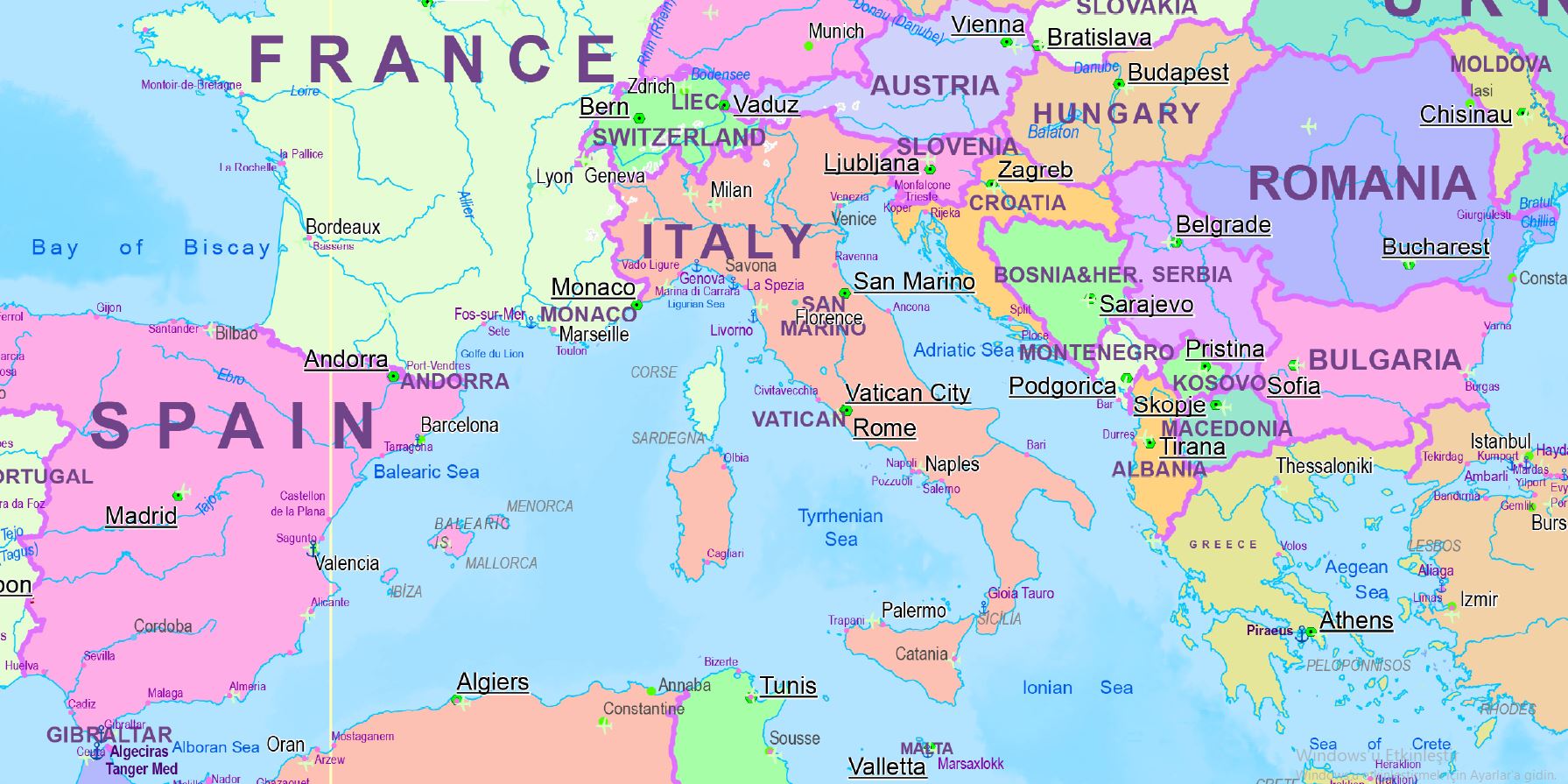 Liman haritaları genel seti